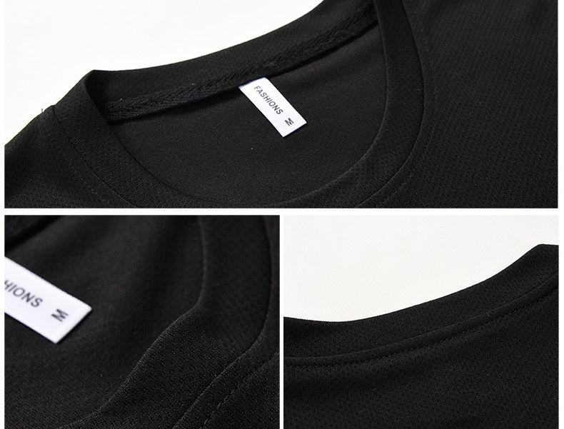 NZ-2XL-Mens 2 Piece Outfit Sport Set Short Sleeve Summer Leisure Short Thin Sets