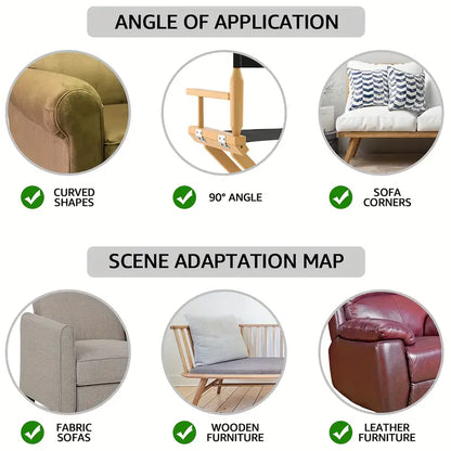 4PCS Pet Cat Anti Scratch Guard Mat Cat Scratching Post Furniture Sofa Protector