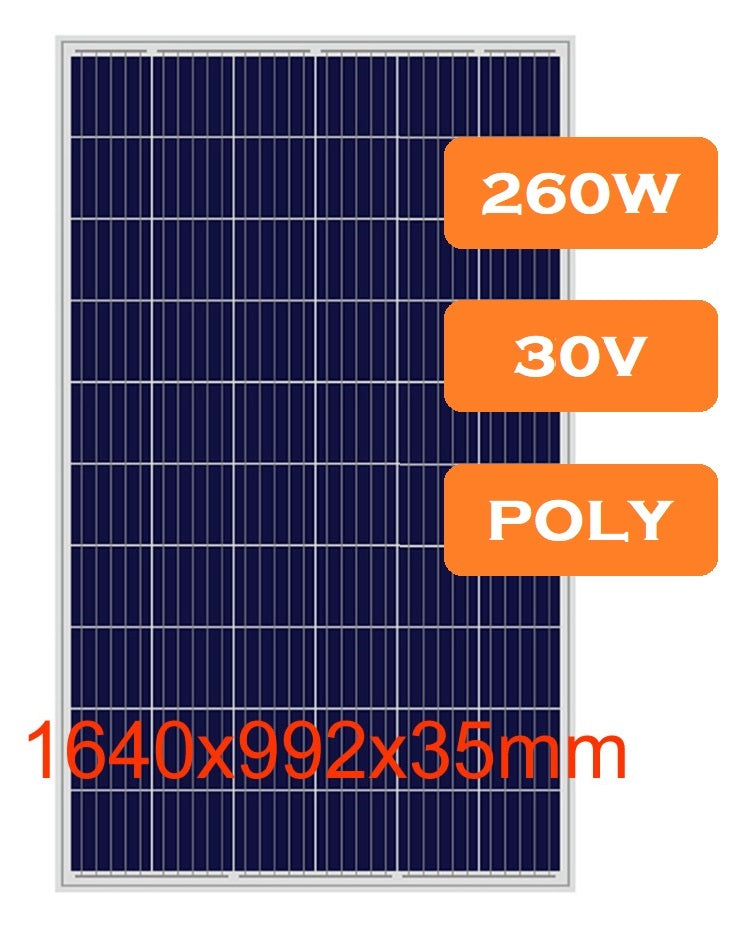 260W  Solar Panel