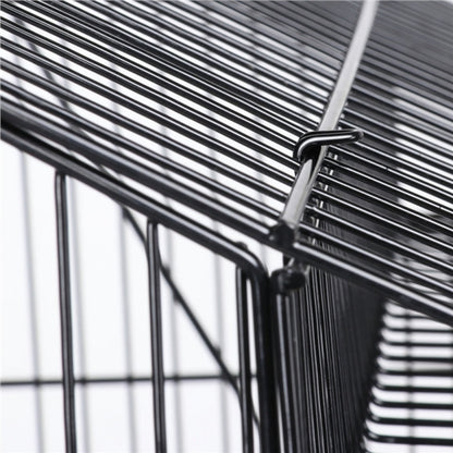 Metal Parrot Cage Bird cage w/Swing & Ladder