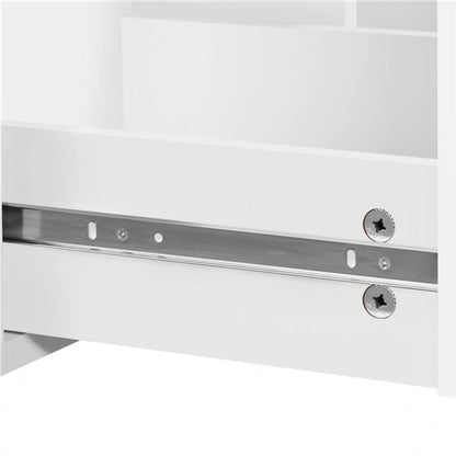 Vintage File Cabinet Mobile Letter Size File Cabinet