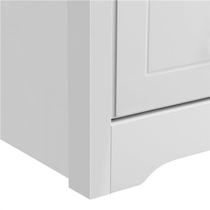 End Table with 2 Drawers and 1 Cubby Side Table Night Stand