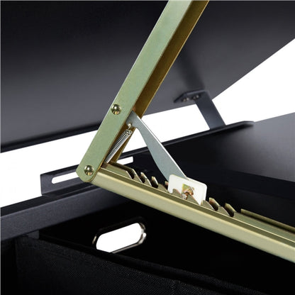 Drafting Table/Stool Set with Adjustable Table Angles & Heights All-in-One