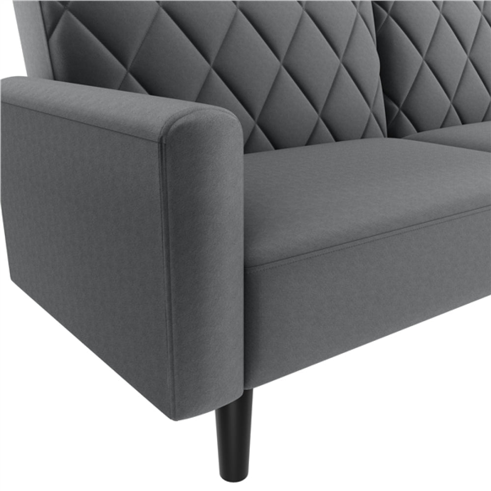 Velvet Convertible Sofa Bed