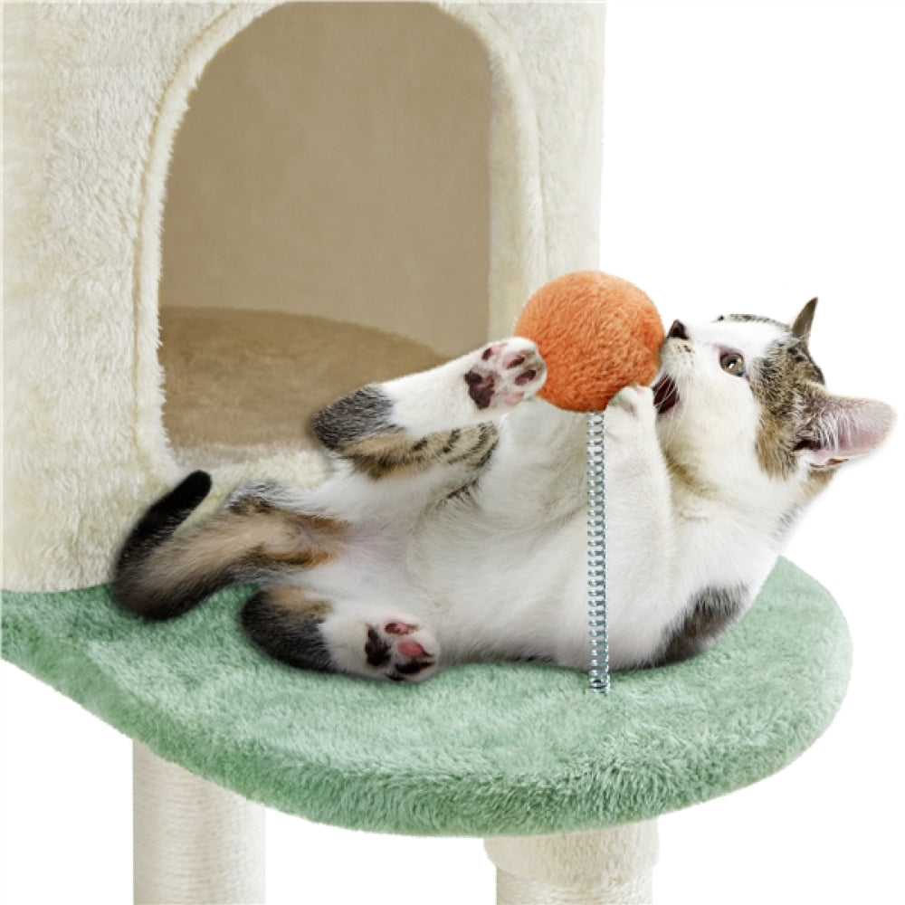Cat Paw-Shaped Play Tower Cat Tree