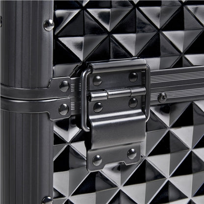 Professional Rolling Makeup Train Case with Drawers