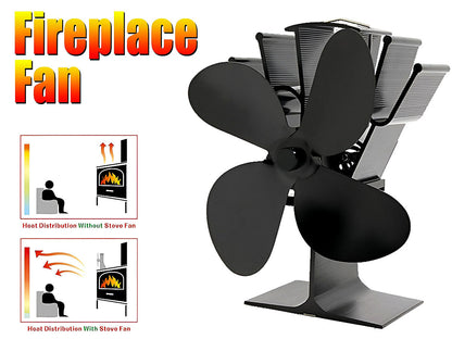 Stove Fan Fireplace Fan