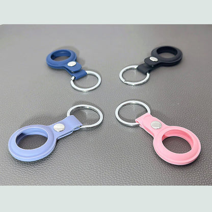 Mobie Silicone Holder with Keychain Compatible with Apple Air Tag
