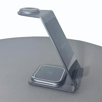 Desktop 3-in-1 Compatible with Phone Samsung Watch Earbuds 15W Fast Wireless Charging Stand