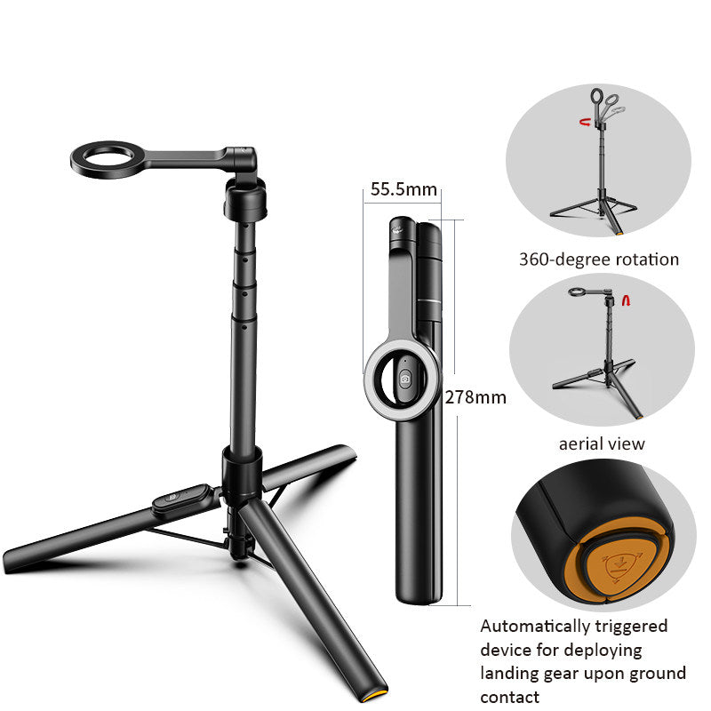 MagSafe Phone Selfie Stick with One-Touch Pop-Out Base