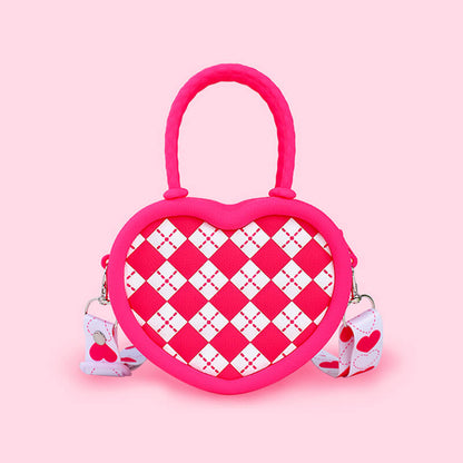 Diamond Love Q Uncle Silicone Children's Dual-use Bag