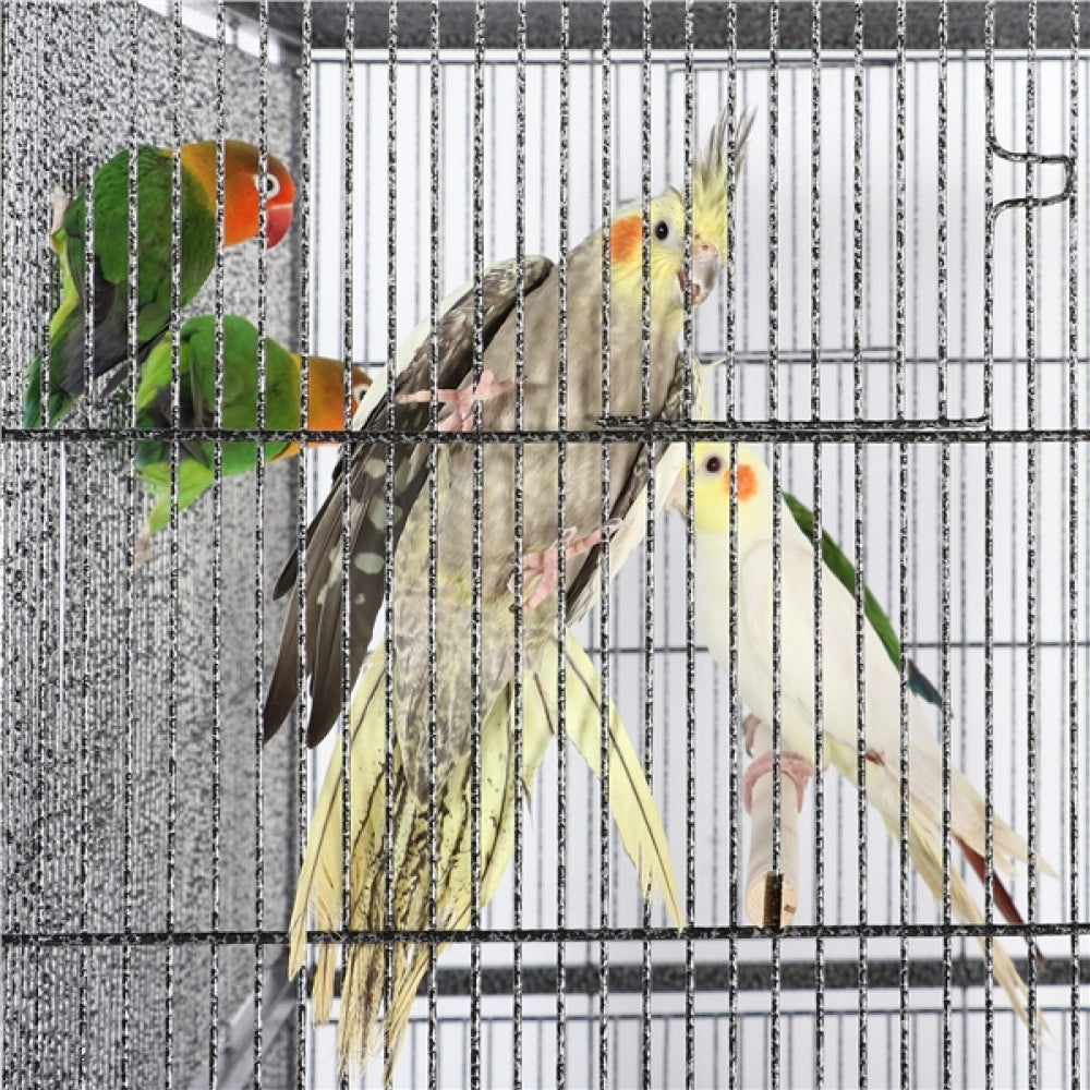 63’’H Large Parrot Cage w/ Stand