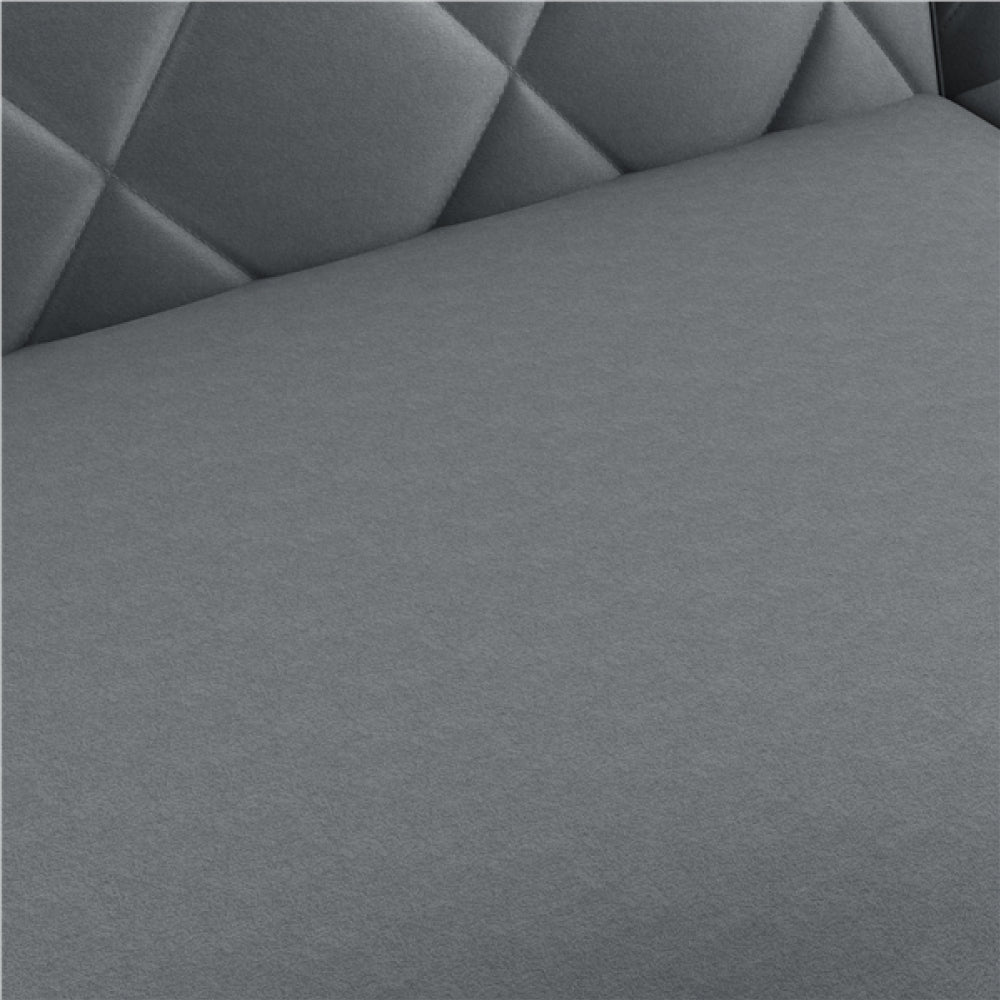 Velvet Convertible Sofa Bed