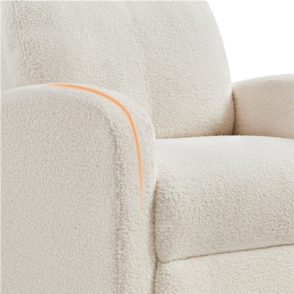 Boucle Recliner Chair Armchair