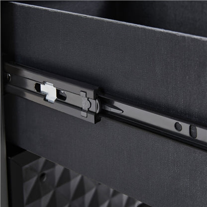 Professional Rolling Makeup Train Case with Drawers