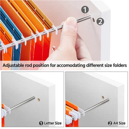 Mobile File Storage Organizer File Cabinet