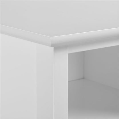 Set of 2 Side Tables Nightstands Side Tables