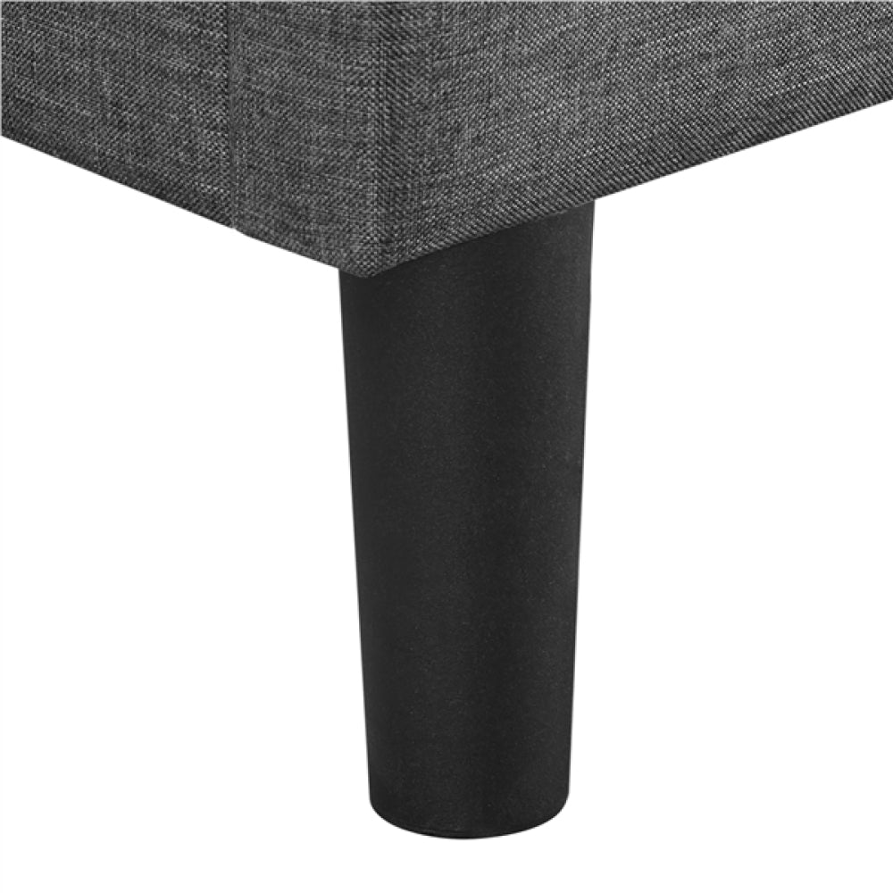 Fabric Upholstered Bed Frame Queen Size
