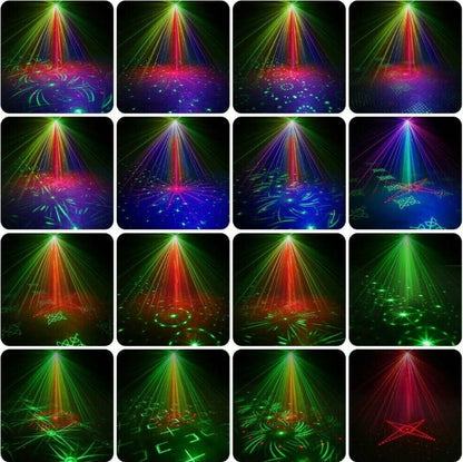 LED RGB Laser Party Light