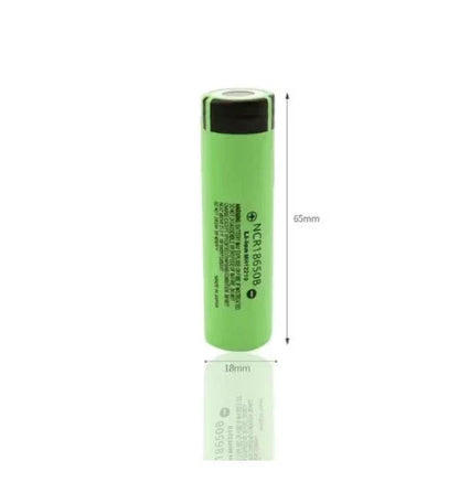 18650 Rechargeable Battery Flat Top (2 pcs)
