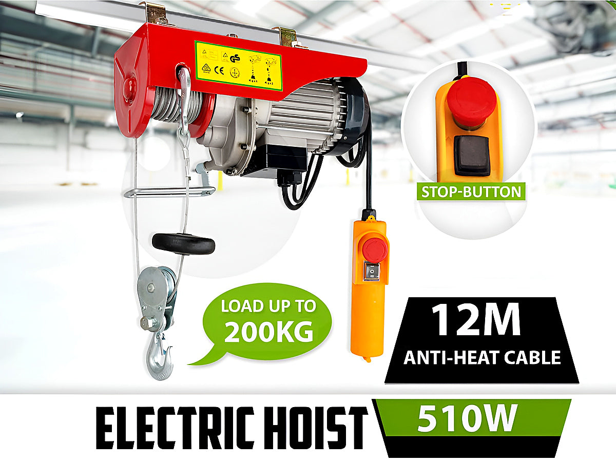 Electric Hoist Winch 200KG
