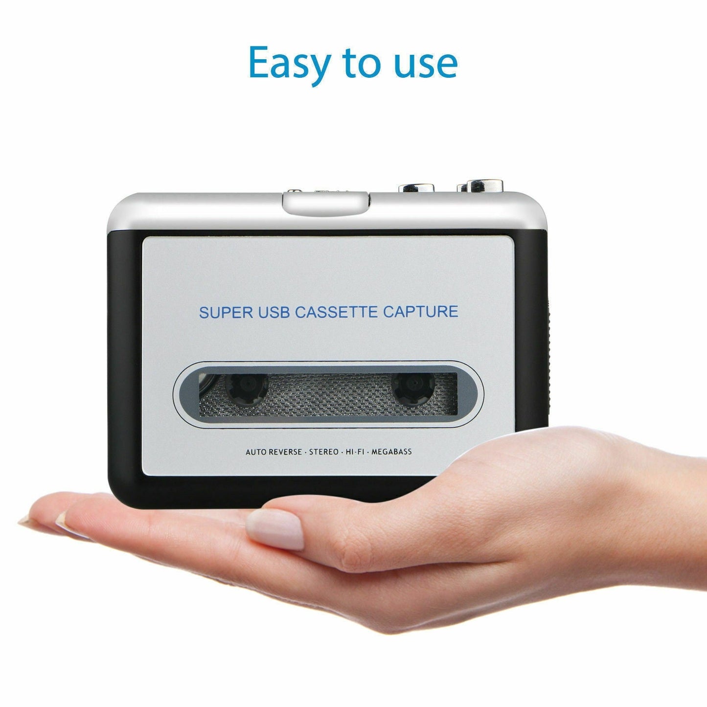 USB Cassette Player and Tape to MP3 Converter