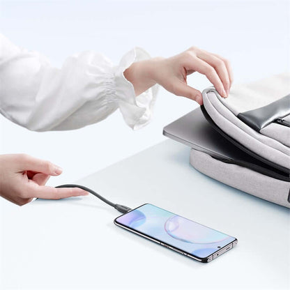 Baseus USB to USB-C / Type C Jelly Liquid Silica Gel Fast Charging Data Cable - Black