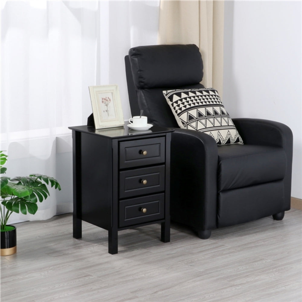 2x Side Table Nightstand End Table