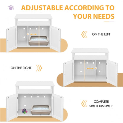 Pet Litter Box Enclosure