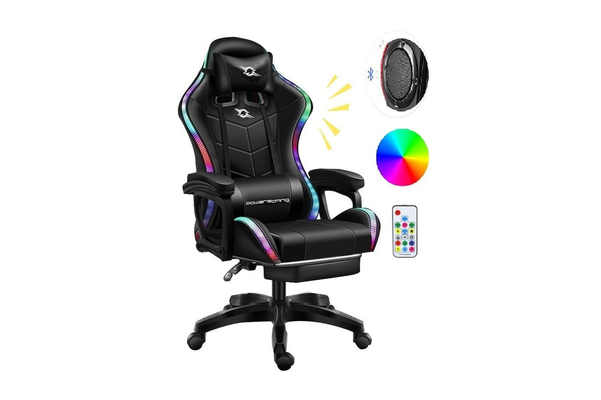 Gaming Chair With Gaming Desk Table