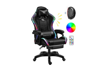 Gaming Chair With Gaming Desk Table