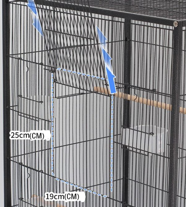 Bird Cage Parrot Aviary Perch Carrier