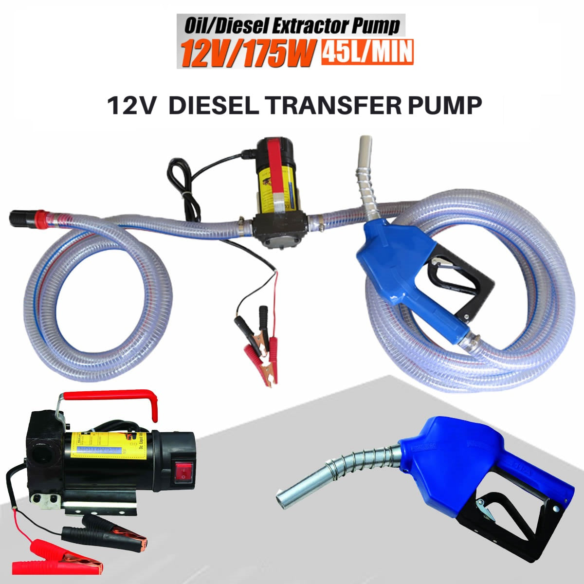 12V Diesel Transfer Pump