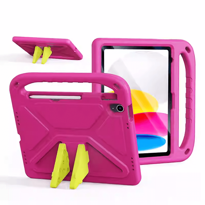 Puff Series Foldable Cheese Stand EVA Compatible with iPad 7th 10.2 2019 Case with Handle