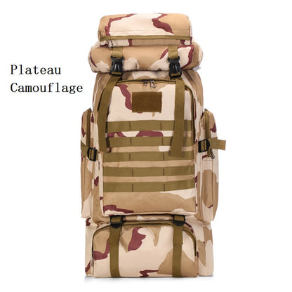 ECOTREK-80L Hiking & Camping Backpack – Waterproof & Durable
