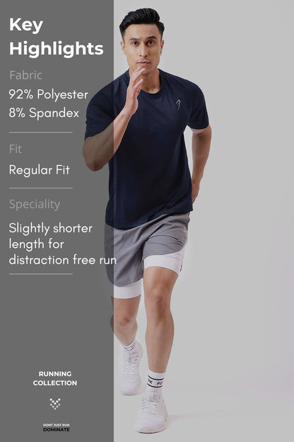 Ember Running T-shirt Navy