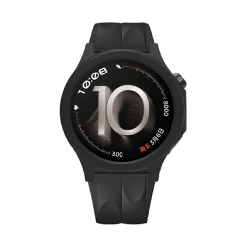 Protective Case for Oppo Watch X3 (Black Silicone)