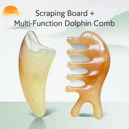 Meridian Massage Gua-Sha Masterpiece 3-Piece Set