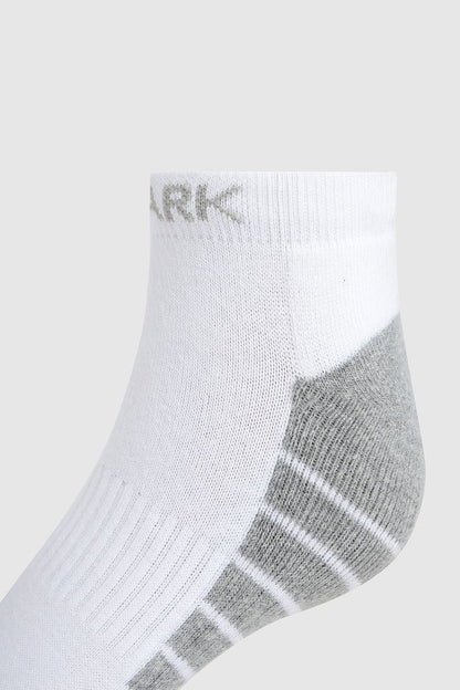 Legacy Ankle Socks White/Grey