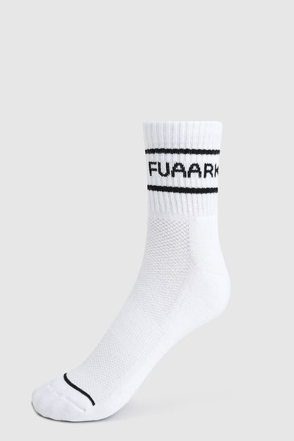Legacy Quarter Socks White/Black