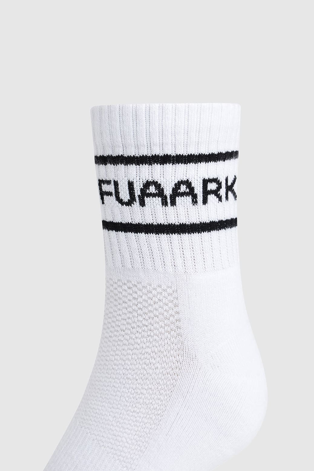 Legacy Quarter Socks White/Black