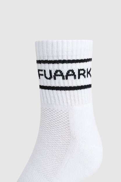 Legacy Quarter Socks White/Black