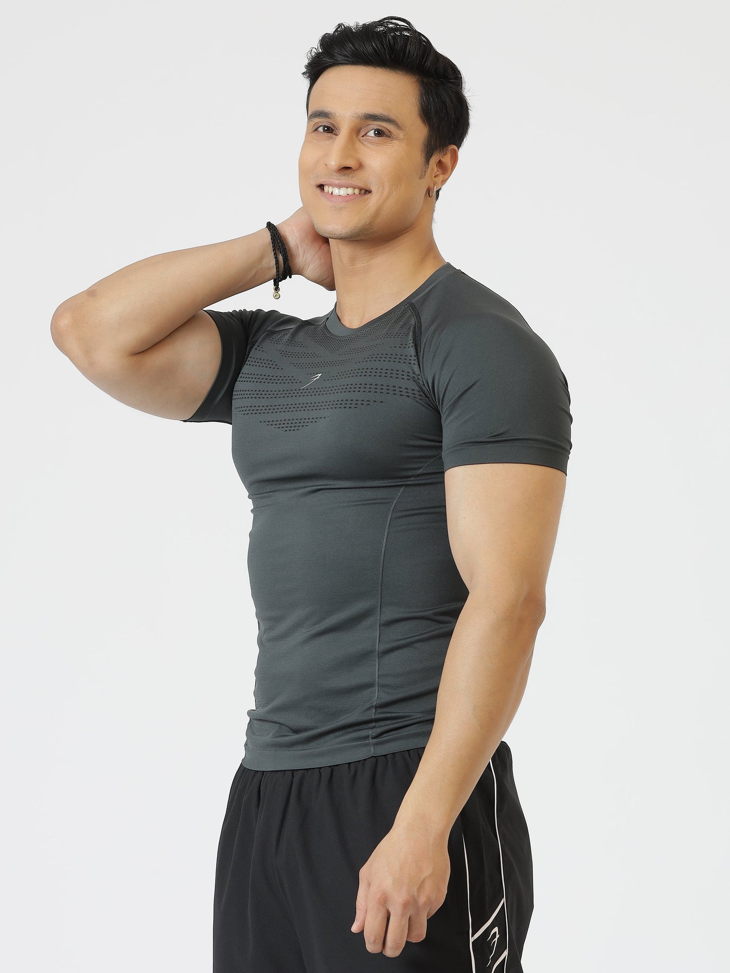 Power Seamless T-shirt Grey