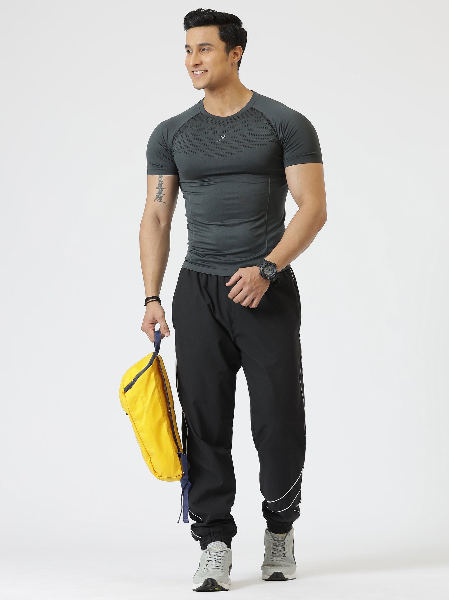 Power Seamless T-shirt Grey