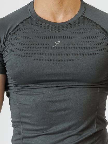 Power Seamless T-shirt Grey