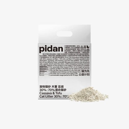 PIDAN Cassava & Tofu Cat Litter | 4 x 2.4 kg