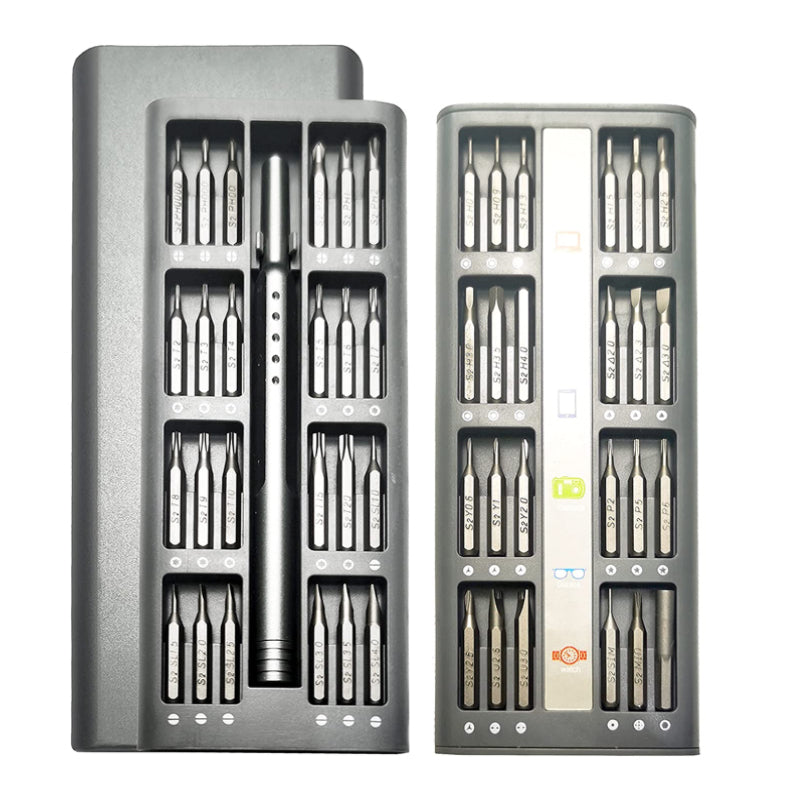 Magnetic Precision Screwdriver Set 48 in 1 S2 Tool Steel Driver Bit