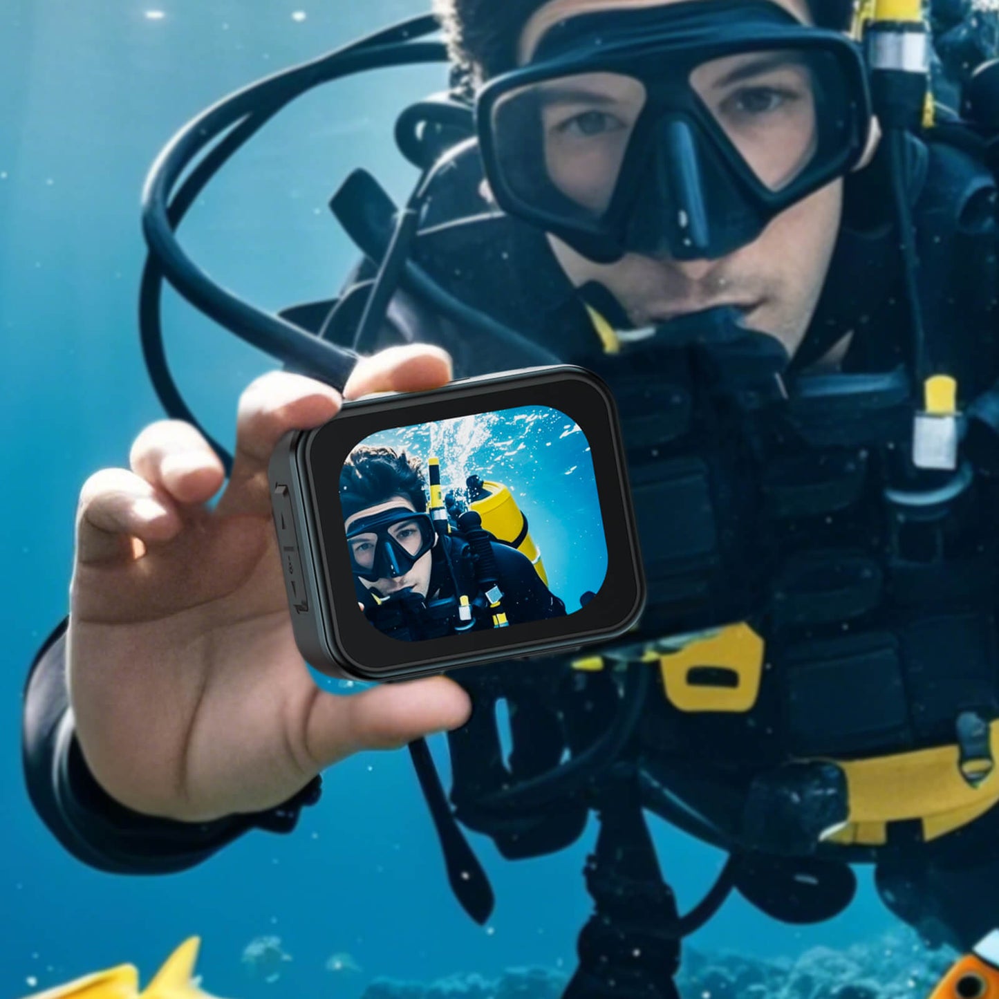 Acefast 170° Wide Angle 21m Waterproof Touch Screen 4K Action Camera X1