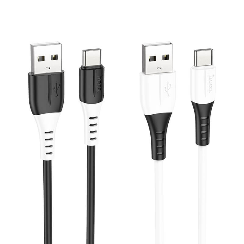 Hoco Silicone 3A Charging Data Cable USB to Type-C X82