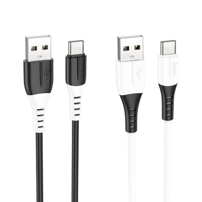 Hoco Silicone 3A Charging Data Cable USB to Type-C X82